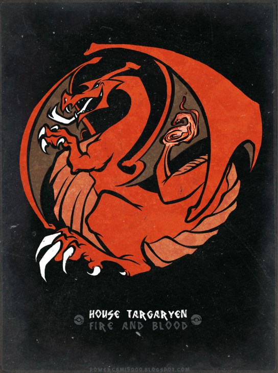Charizard for House Targaryen